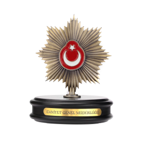 Metal Döküm Polis Yıldızı