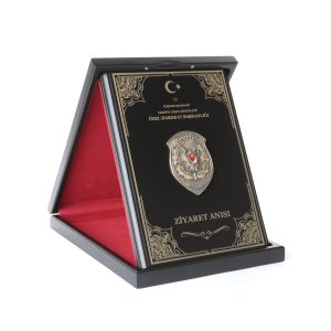 Polis Özel Harekat Ahşap Kutulu Madalyonlu Plaket