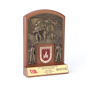 Kara Kuvvetleri Komutanlığı Metal Rölyef Anı Objesi