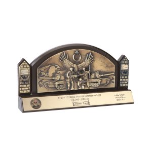 142'nci Zırhlı Tugay Komutanlığı Metal Rölyef Anı Objesi