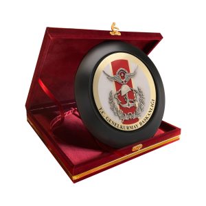 Genelkurmay BaşkanlığıYuvarlak Metal rölyef Plaket