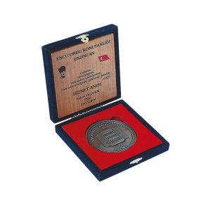 3'üncü Ordu Komutanlığı Erzincan - Süet Kutulu Madalyon