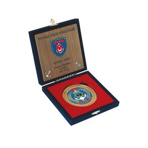Boğaz Komutanlığı İstanbul - Süet Kutulu Madalyon
