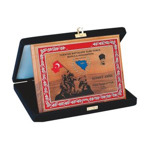 Türkish Battalion Task Force Ahşap Plaket