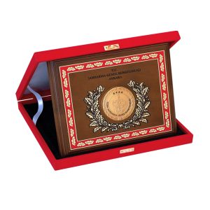 Jandarma Komutanlığı Ahşap Plaket