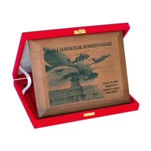 Kara Havacılık Komutanlığı Ahşap Plaket