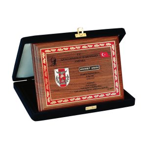 Genel Kurmay Başkanlığı Ahşap Plaket