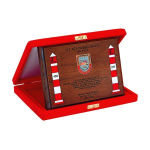 211'inci Hudut Alay Komutanlığı Ahşap Plaket