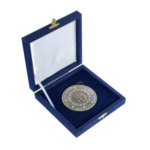 Deniz Harp Okulu Komutanlığı Süet Kutulu Madalyon