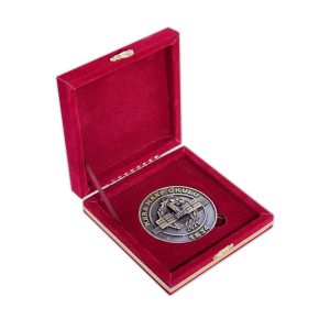 Kara Harp Okulu Komutanlığı Süet Kutulu Madalyon